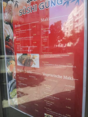 Menu photo 1 Sushi Gung Berlin, BE