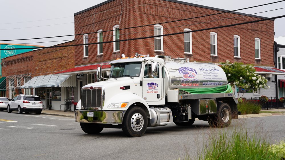 Slide of Farmer's Septic Service
