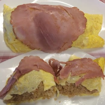 Harry's Café - Kim chee fried rice omellete. - Breakfast & Brunch Near Me - Honolulu, Hawaii Harry's Café - Kim chee fried rice omellete. - Breakfast & Brunch Near Me - Honolulu, Hawaii