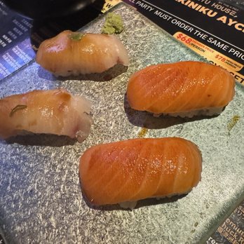 Wagyu House - Yellowtail Nigiri 2Pc Salmon Nigiri 2Pcs - Hot Pot Near Me - Chicago, Illinois Wagyu House - Yellowtail Nigiri 2Pc Salmon Nigiri 2Pcs - Hot Pot Near Me - Chicago, Illinois