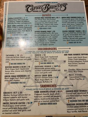 Menu photo 5 Carver Brewing Co. Durango, CO Menu photo 5 Carver Brewing Co. Durango, CO