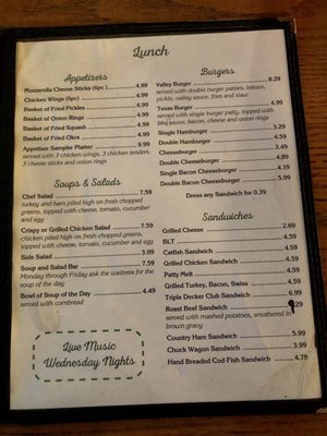 Menu photo 4 Green Valley Restaurant Irvington, KY Menu photo 4 Green Valley Restaurant Irvington, KY