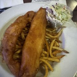 Fish dinner.