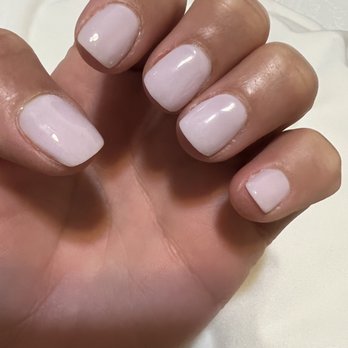 Royal Nails - The pictures don't look as bad as in person but none of my nails are evenly filed - Nail Salons Near Me - Seattle, Washington