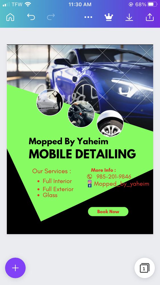 MOPPED BY YAHEIM MOBILE DETAILING Updated May 2024 Bogalusa