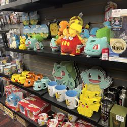 Lots of pokemon items