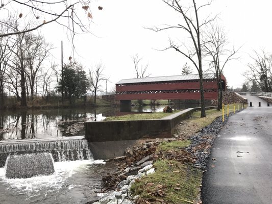 Historic Sachs Covered Bridge by null