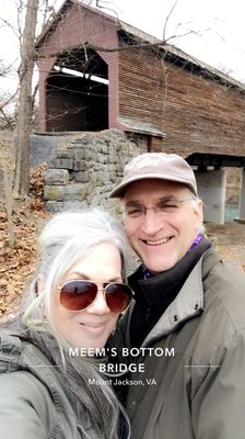 Meems Bottom Covered Bridge by null