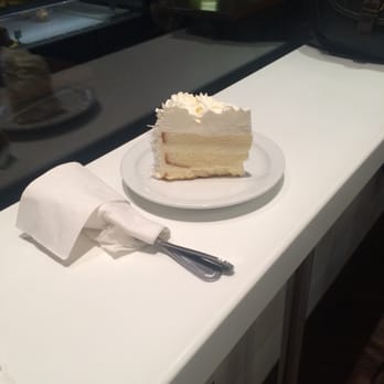 Cafe Dulce - My birthday cake slice. Lemon coconut. 6.00 - Coffee & Tea Near Me - Los Angeles, California