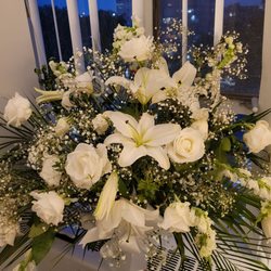 Classy Flowers - Altar arrangement 3 days after my wedding and they still look perfect and smell great