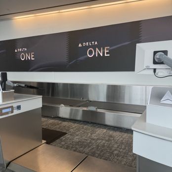 Delta One Lounge - Private luggage check-in area - Airport Lounges Near Me - Queens, New York