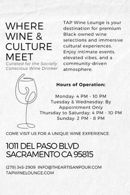 Menu photo 4 TAP Wine Lounge Sacramento, CA Menu photo 4 TAP Wine Lounge Sacramento, CA