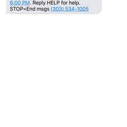 Hand & Stone Massage and Facial Spa - Proof that they screwed up my appointment time. Terrible experience.