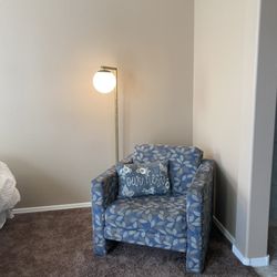 Deseret Industries - Reading corner (chair, lamp and pillow) you guessed it - ALL from DI!