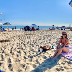 Twin Lakes State Beach - The beach is not that busy during the off season