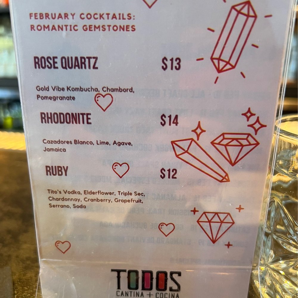 Todos - February cocktails - Mexican Near Me - Oakland, California Todos - February cocktails - Mexican Near Me - Oakland, California