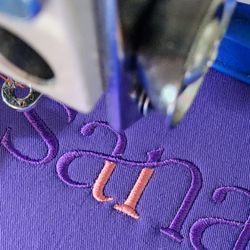 Gaspar Stitch - Sana dental embroidery on scrubs
