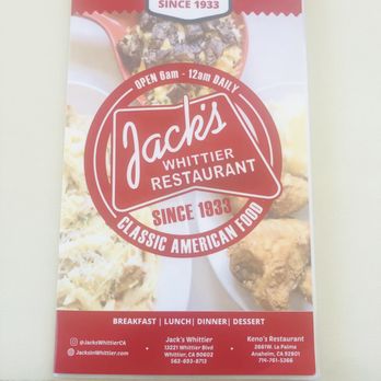 Jack's Whittier Restaurant - Breakfast & Brunch Near Me - Whittier, California