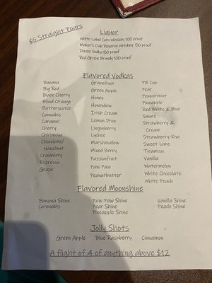 Menu photo 2 Franklin County Distilleries Boones Mill, VA Menu photo 2 Franklin County Distilleries Boones Mill, VA