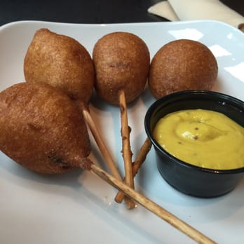 Flip Side - Corn dog appetizer - Burgers Near Me - Columbus, Ohio Flip Side - Corn dog appetizer - Burgers Near Me - Columbus, Ohio