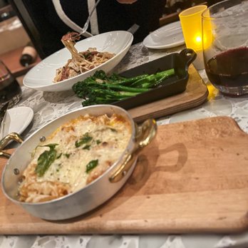 Coletta - Baked Rigatoni x Chick'n Linguini Alfredo x Garlic Broccolini - Vegan Near Me - New York, New York Coletta - Baked Rigatoni x Chick'n Linguini Alfredo x Garlic Broccolini - Vegan Near Me - New York, New York
