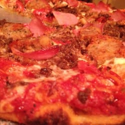 The Alpine Restaurant and Bar - Frakattack pizza. Absolutely delicious.