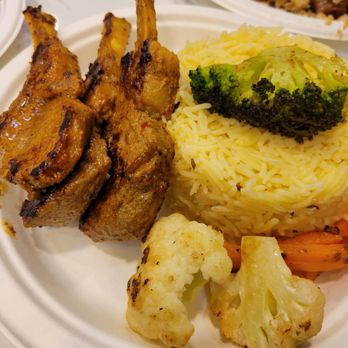 Pakshala Restaurant & Grill - Lamb platter - Halal Near Me - Elmhurst , New York