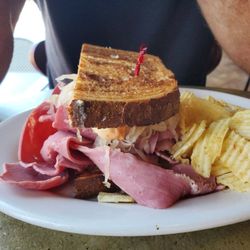 Jason's Deli - Reuben sandwich