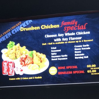 Drunken Chicken - Family special - Korean Near Me - Toronto, Ontario