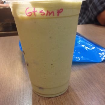 Escape - Green tea smoothie with pearls - Coffee & Tea Near Me - Carrollton, Texas