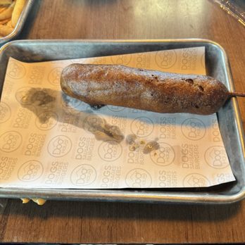 Dog Haus Biergarten - Roseville - All Beef Corn Dog - New American Near Me - Roseville, California
