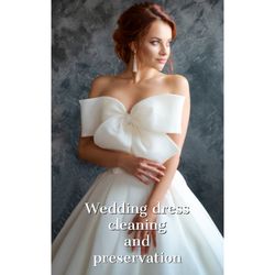 Wedding Dress cleaning and Preservation