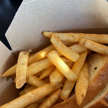 Columbia River Roadhouse - Fries with French dip sandwich was so much had to take home some. - Sports Bars Near Me - Chinook, Washington Columbia River Roadhouse - Fries with French dip sandwich was so much had to take home some. - Sports Bars Near Me - Chinook, Washington