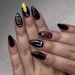 Day Nail Bar - Lover or Loser Halloween Nail Art at Day Nail Bar. CALL(408)591-1166 4750 Almaden Expy, San Jose, CA, 95118. Follow Us: IG @day_nailbar