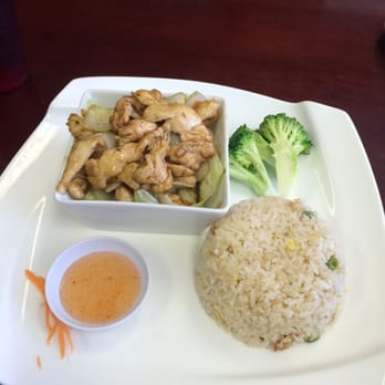 Red Basil Thai Restaurant - Lunch special. Garlic chicken - Thai Near Me - West Jordan, Utah Red Basil Thai Restaurant - Lunch special. Garlic chicken - Thai Near Me - West Jordan, Utah
