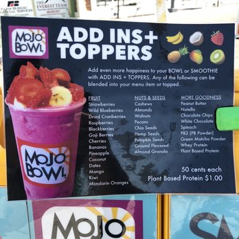 Mojo Bowl - Juice Bars & Smoothies Near Me - Gilbert, Arizona
