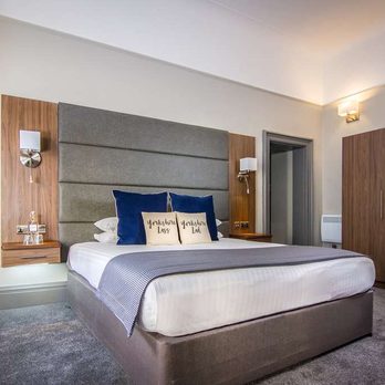 The Yorkshire Hotel - King Bed and Balcony Room - Hotels Near Me - Harrogate, NYK