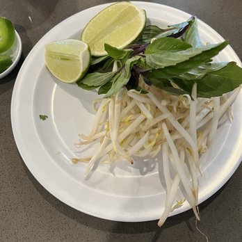 Pho House - Fresh Basil & Bean Sprouts & Lime - Vietnamese Near Me - Buena Park, California