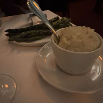 Kres Chophouse - Garlic Parsnip Mash Potatoes and Grilled Asparagus - Steakhouses Near Me - Orlando, Florida Kres Chophouse - Garlic Parsnip Mash Potatoes and Grilled Asparagus - Steakhouses Near Me - Orlando, Florida