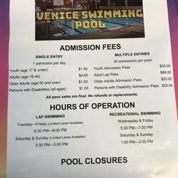 Venice High School Pool