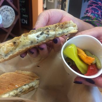 Cured & Whey - Popular Truffle grilled cheese with pickled veg - rich! - Specialty Food Near Me - Las Vegas, Nevada Cured & Whey - Popular Truffle grilled cheese with pickled veg - rich! - Specialty Food Near Me - Las Vegas, Nevada