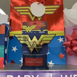 Wonder Woman award--how cute