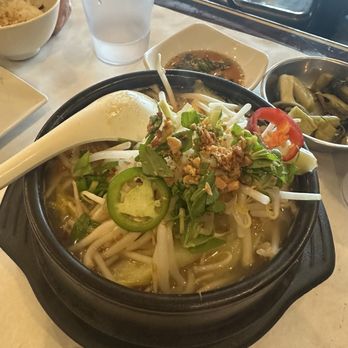 Garlic and Chives - Viet Sour Soup w/ Vegetables - Vietnamese Near Me - Garden Grove, California Garlic and Chives - Viet Sour Soup w/ Vegetables - Vietnamese Near Me - Garden Grove, California
