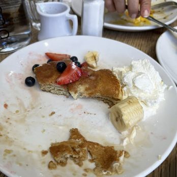 Original Pancake House - What's leftover of our delicious fruity pancakes - Breakfast & Brunch Near Me - Edgewater, New Jersey Original Pancake House - What's leftover of our delicious fruity pancakes - Breakfast & Brunch Near Me - Edgewater, New Jersey