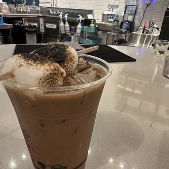 Night Sky Coffee Roasters - S'mores Iced Latte - Coffee & Tea Near Me - Winder, Georgia Night Sky Coffee Roasters - S'mores Iced Latte - Coffee & Tea Near Me - Winder, Georgia