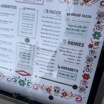 Crack Taco Shop - Menu - Mexican Near Me - Coronado, California Crack Taco Shop - Menu - Mexican Near Me - Coronado, California
