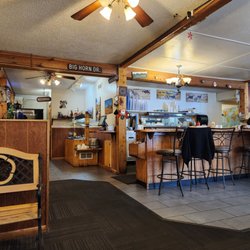 Big Horn Restaurant - Counter seating at the Big Horn