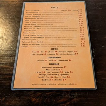 Tony’s Kitchen - Menu (2/2) - Breakfast & Brunch Near Me - Long Beach, California