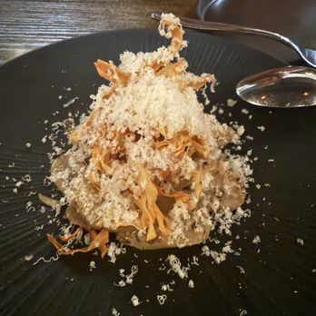 Sparrow + Wolf - Salsify cacio e Pepe - New American Near Me - Las Vegas, Nevada Sparrow + Wolf - Salsify cacio e Pepe - New American Near Me - Las Vegas, Nevada
