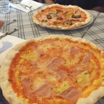 Antica Roma - Pizza Cotto E Ananas and Ortolana - Italian Near Me - Rome, RM Antica Roma - Pizza Cotto E Ananas and Ortolana - Italian Near Me - Rome, RM